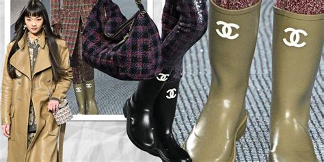 Las botas de agua de Chanel más tendencia del próximo otoño